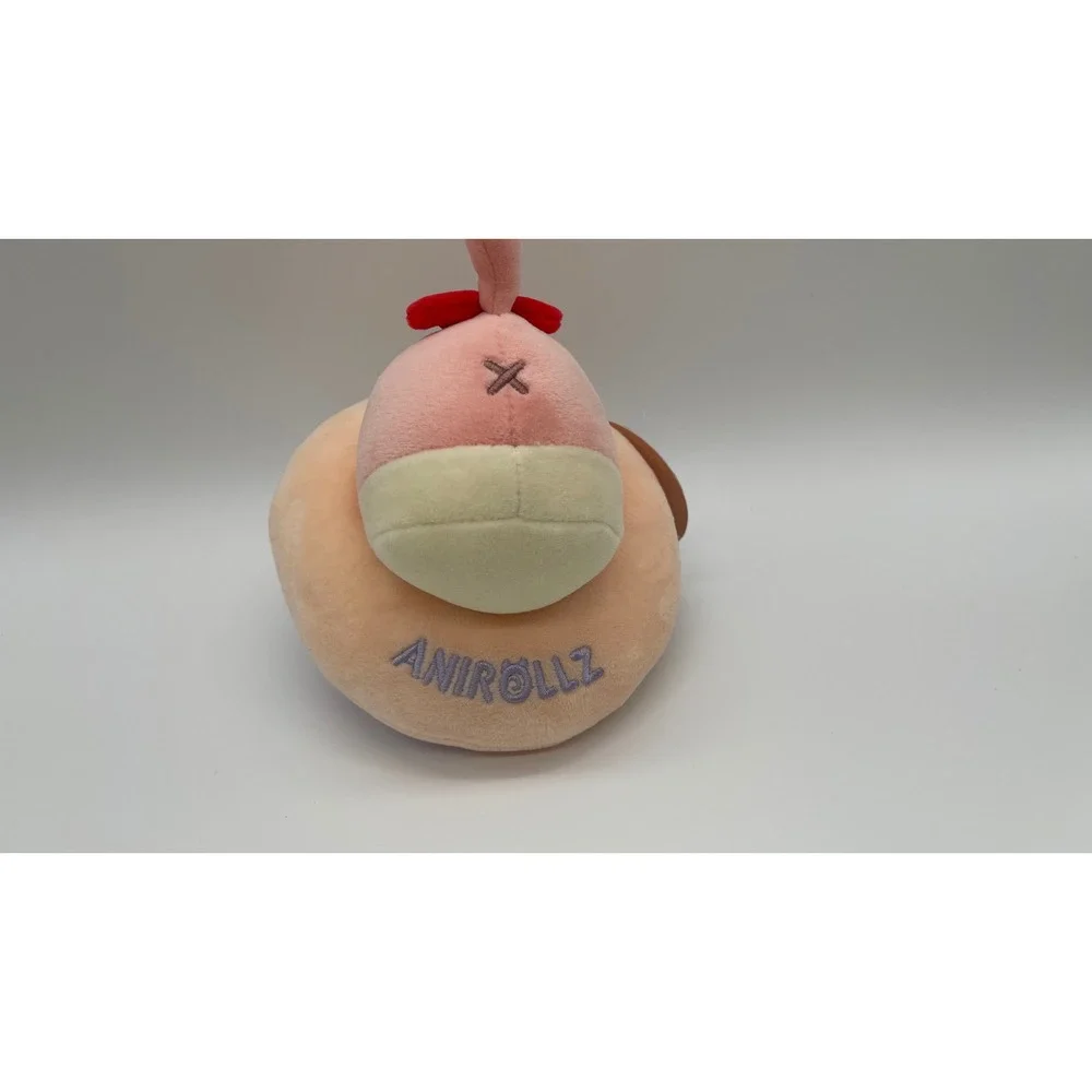 Anirollz Pandaroll Donut Plush Purple Sprinkles Kawaii Stuffed Animal New